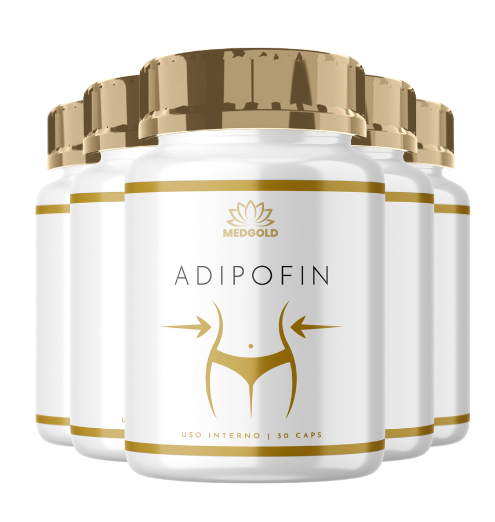 5x ADIPOFin - Cinco frascos