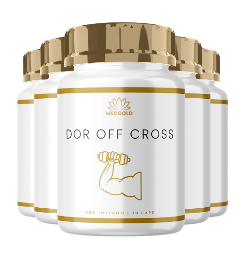 5x DorOff Cross - Cinco frascos